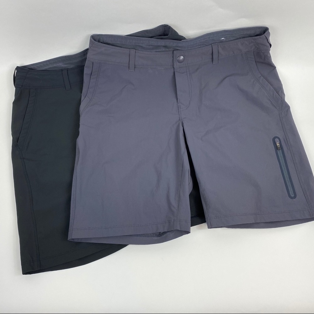 TWO Pair REI co-op hybrid screeline shorts Size 10